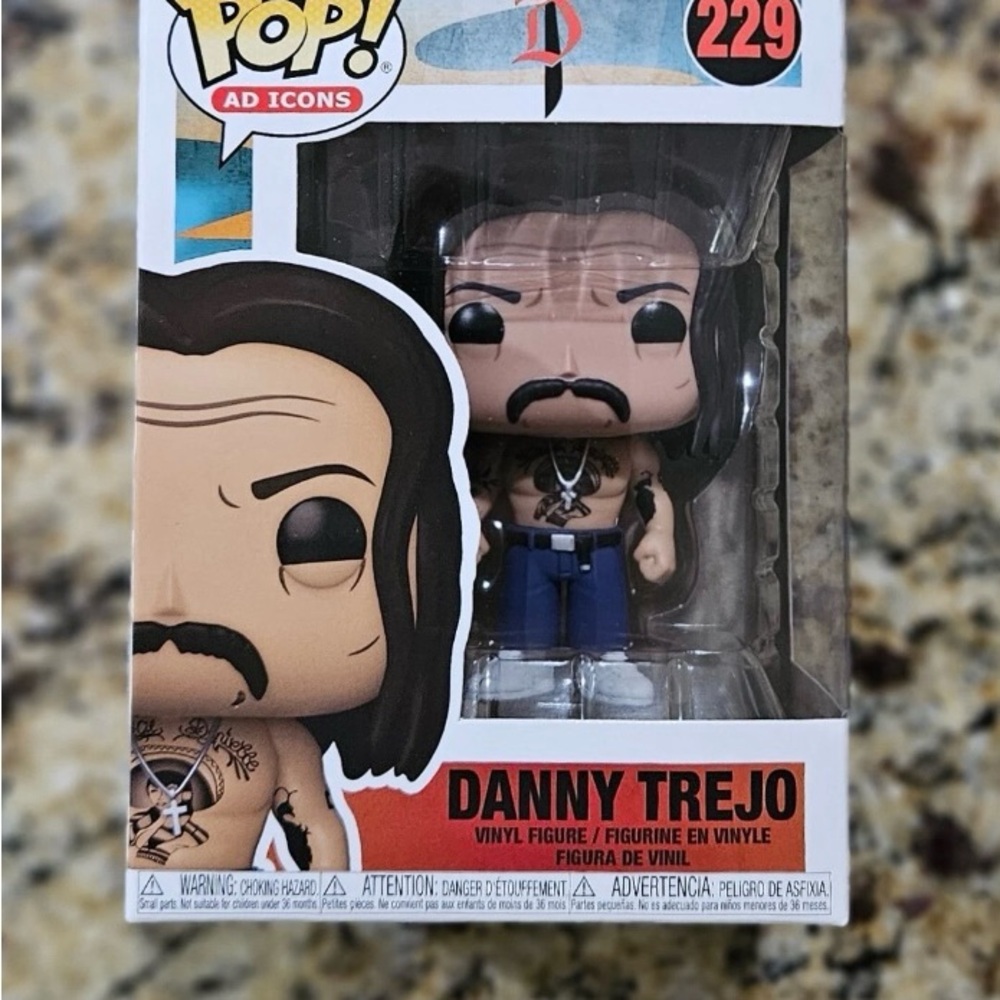 Funko Pop Ad Icons Figure with Black and Blue Details